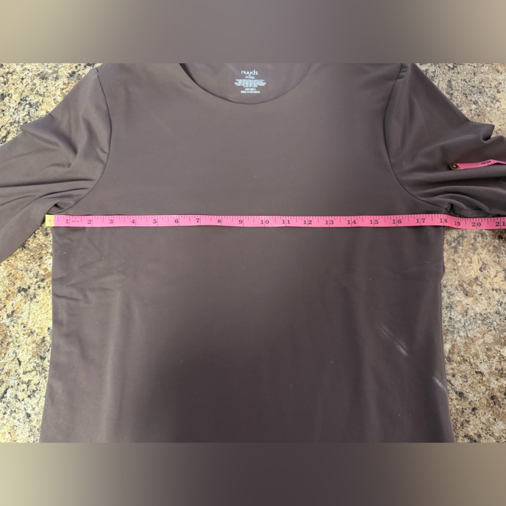 nuuds Chocolate Long Sleeve Tee XL - Picture 4 of 5
